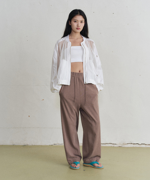 ria mesh jumper (white)
