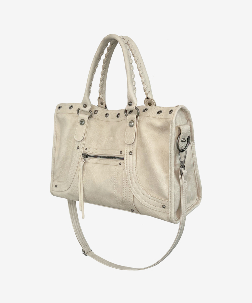 Velton Curve Tote Bag_Beige