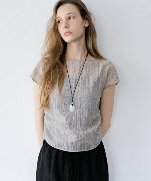 Rive Boatneck Blouse_2color