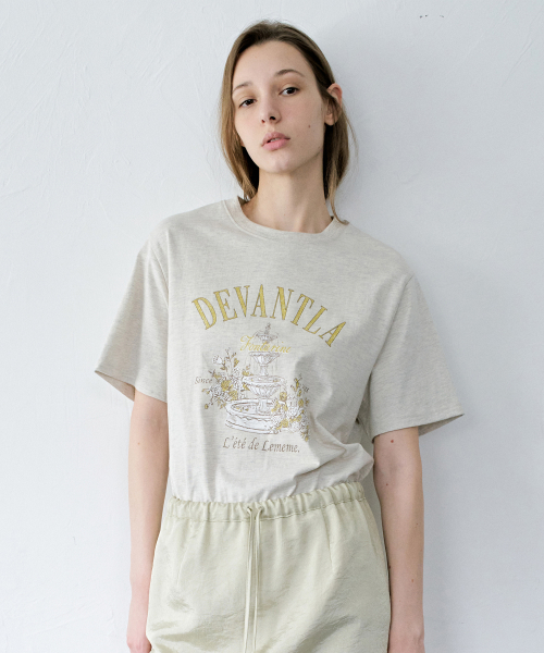 Jardin Ete Graphic T-Shirt_2color