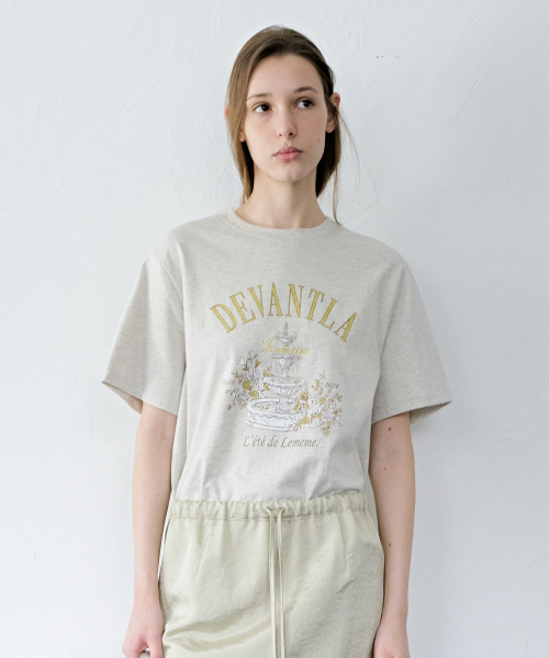 Jardin Ete Graphic T-Shirt_2color