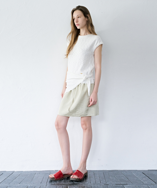 Duo Reversible Mini Skirt_2colors