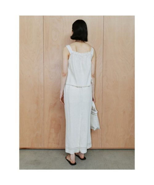 Loic Sleeveless Top Ivory (TA6465A040)