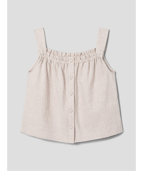 Loic Sleeveless Top Ivory (TA6465A040)