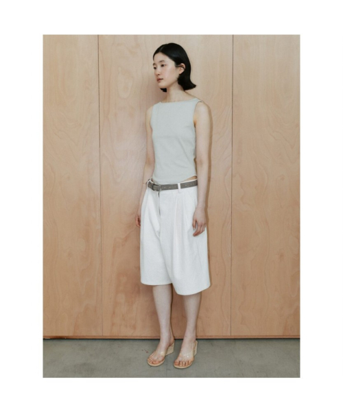 Classic Bermuda Pants Ivory (TA6425A020)