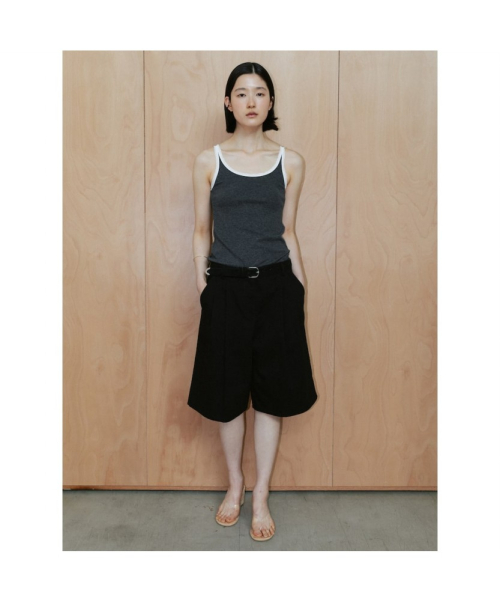 Classic Bermuda Pants Black (TA6425A025)