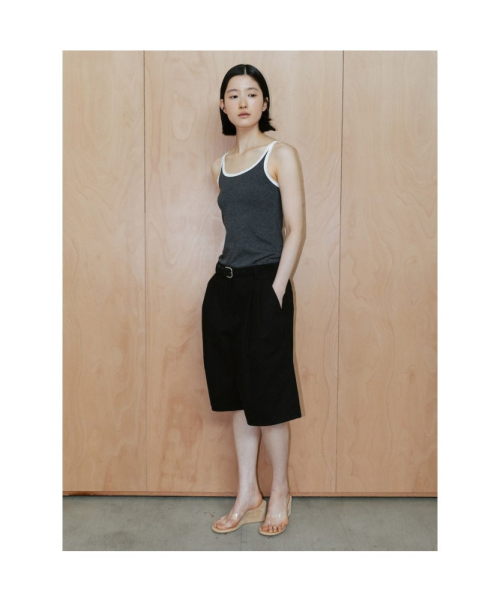 Classic Bermuda Pants Black (TA6425A025)