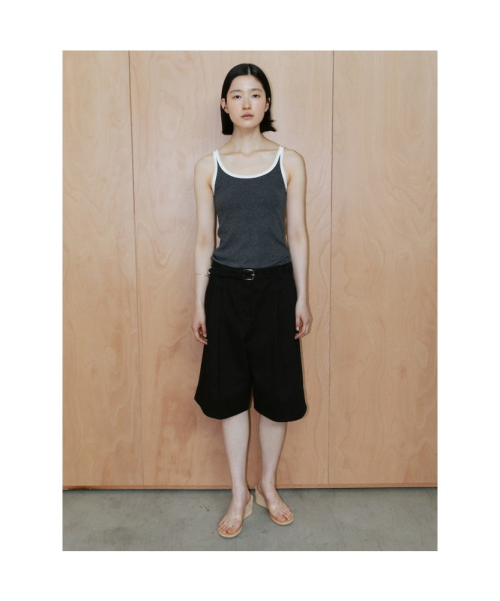 Classic Bermuda Pants Black (TA6425A025)