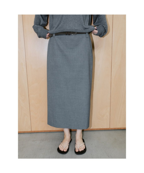 Jo Midi H Line Skirt Grey (TA6427A123)