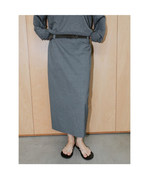 Jo Midi H Line Skirt Grey (TA6427A123)