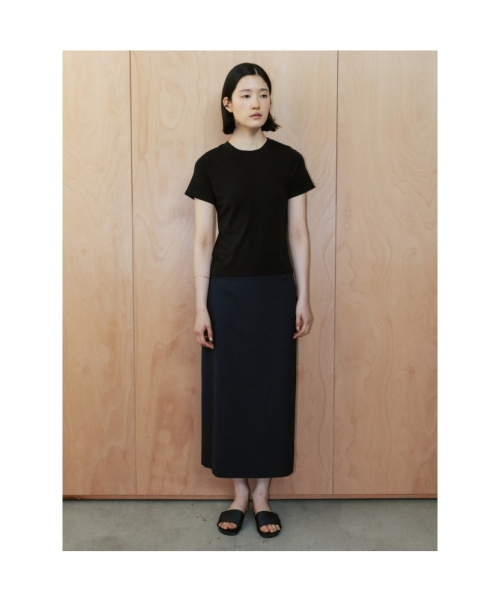 Jo Midi H Line Skirt Navy (TA6427A12R)