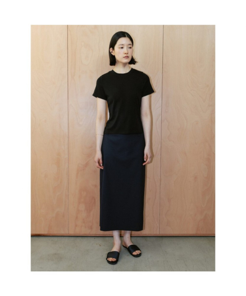 Jo Midi H Line Skirt Navy (TA6427A12R)