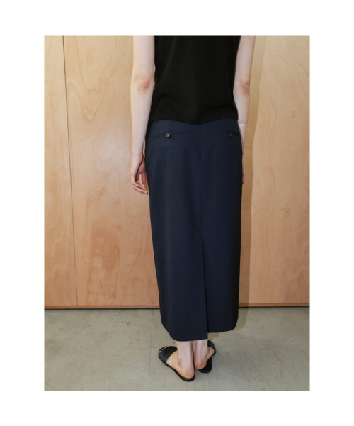Jo Midi H Line Skirt Navy (TA6427A12R)