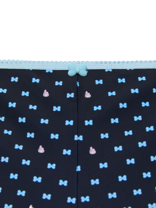 GLOWNY X MY MELODY MINI BOW BIKINI SET (NAVY)