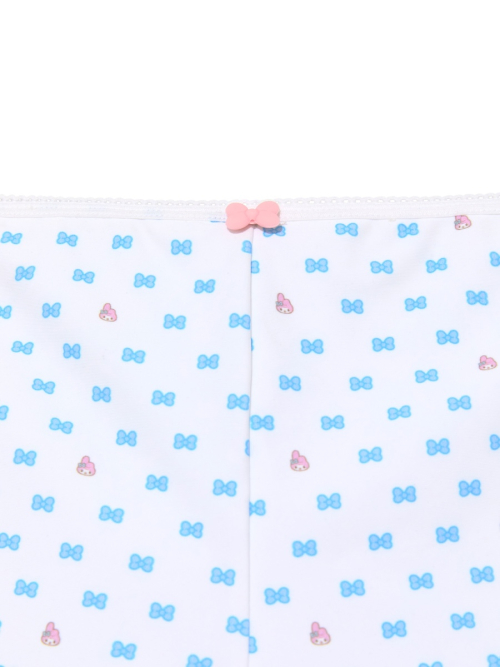 GLOWNY X MY MELODY MINI BOW BIKINI SET (WHITE)