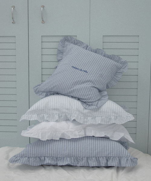 STRIPE CUSHION SKY