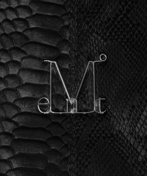 ERVA SNAKE PATTERN SHOULDER BAG UNISEX