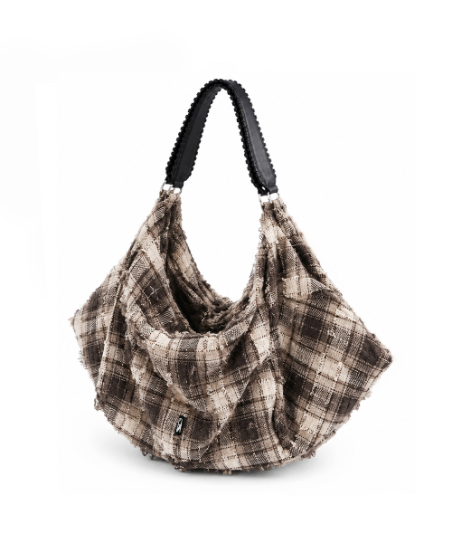 NOIR CHECK 누아르 체크_ Brown
