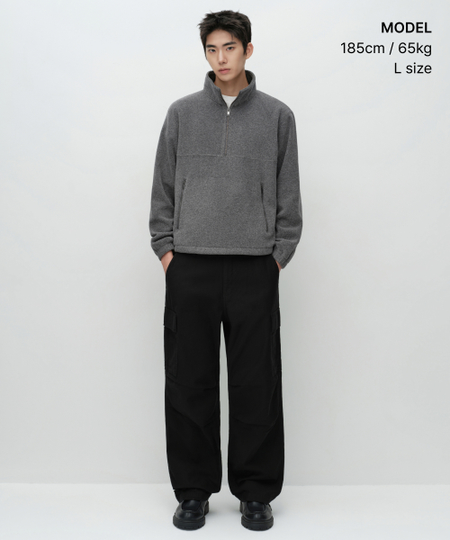 폴라 플리스 쿼터 집