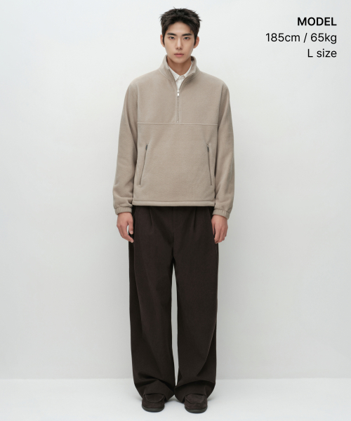 폴라 플리스 쿼터 집
