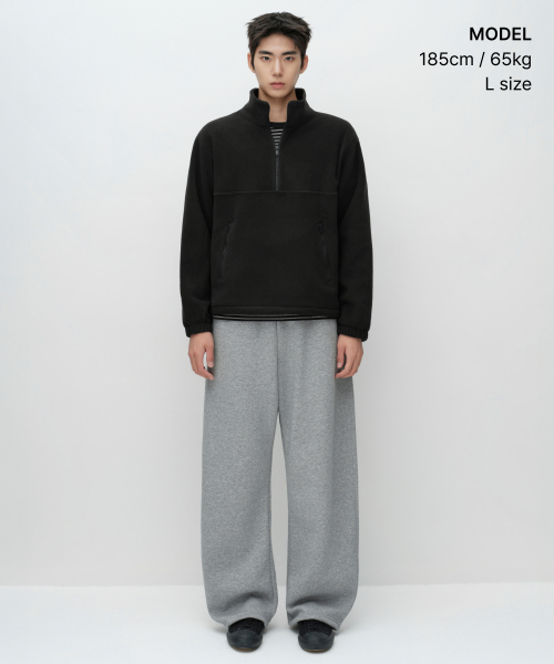 폴라 플리스 쿼터 집
