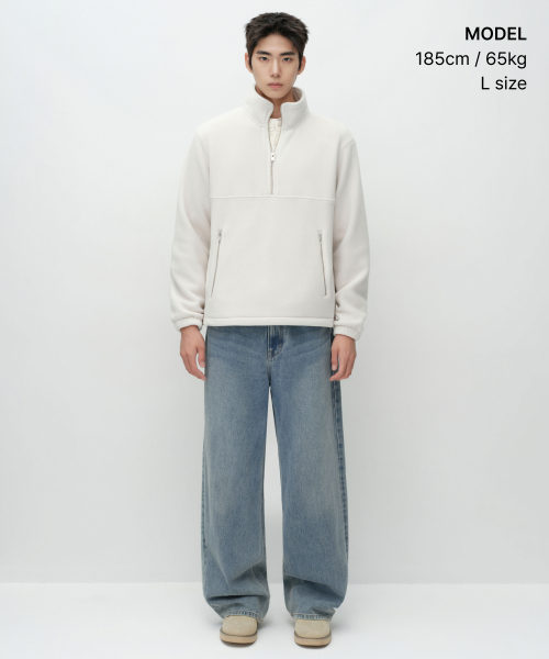 폴라 플리스 쿼터 집