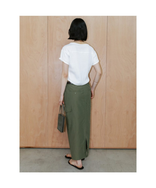 90s Waffle Half Sleeve Top White (TA6742A071)