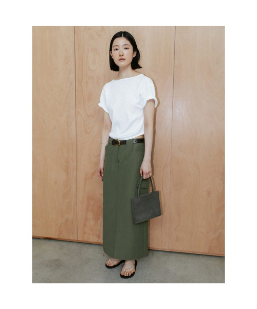 90s Waffle Half Sleeve Top White (TA6742A071)
