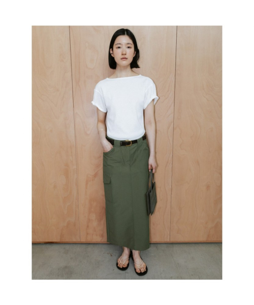 90s Waffle Half Sleeve Top White (TA6742A071)