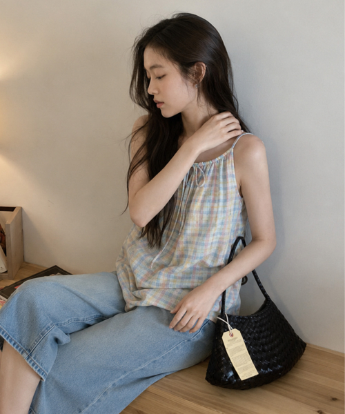 멀티체크뷔스티에 J1BL329L