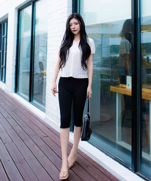 펀칭카라니트가디건 J1KT329E