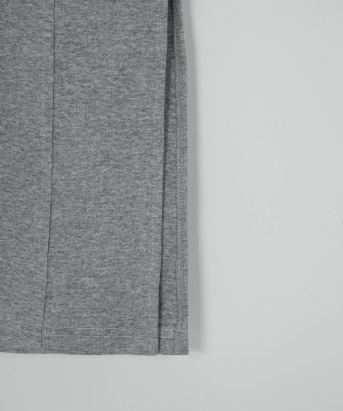DEWY LONG SKIRT / GRAY