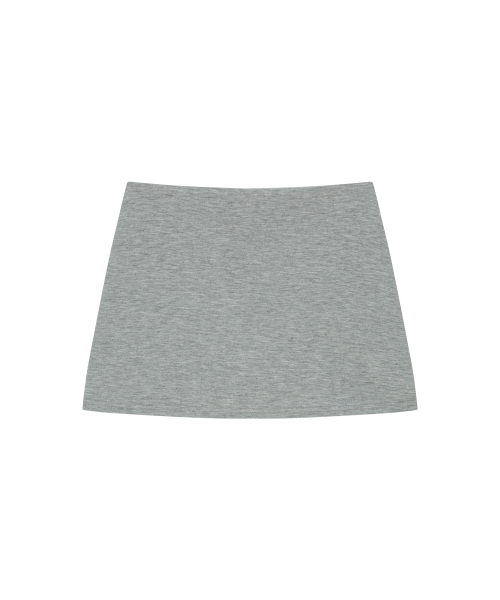 DOLLY MINI SKIRT / GRAY