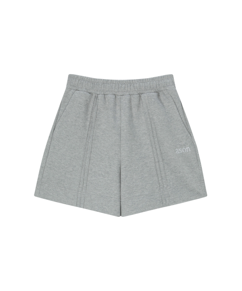 TRACK SHORT PANTS / GRAY