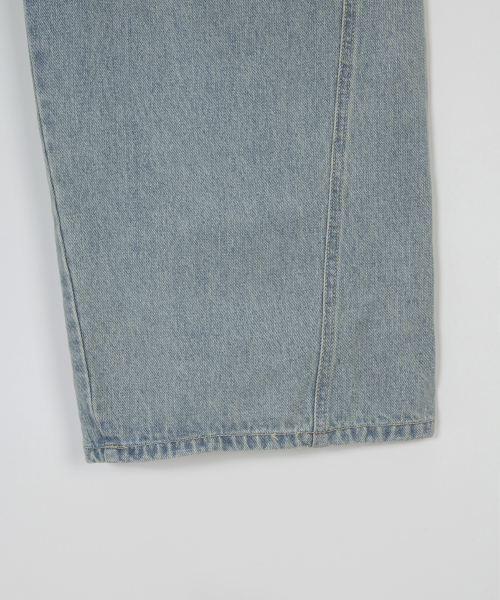SUNFADE DENIM PANTS / LIGHT BLUE
