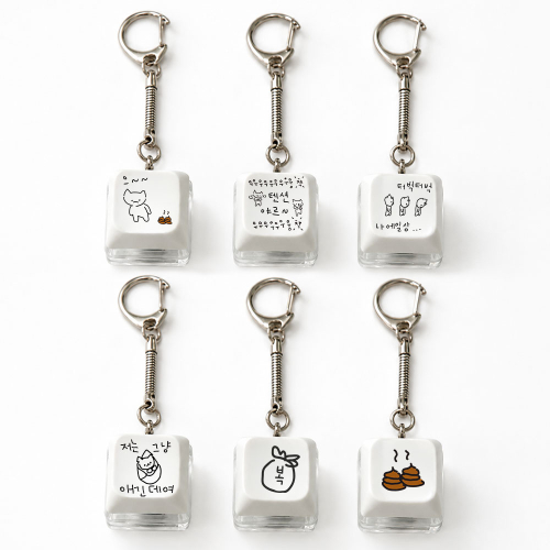 Multiple Personality Maragoeangi LED Keycap Key Ring 1-Piece Collection