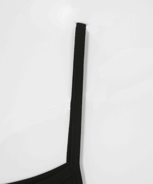 MARE FRILL DRESS / BLACK