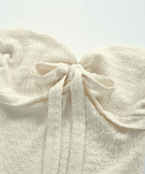 COVE RIBBON TOP / IVORY