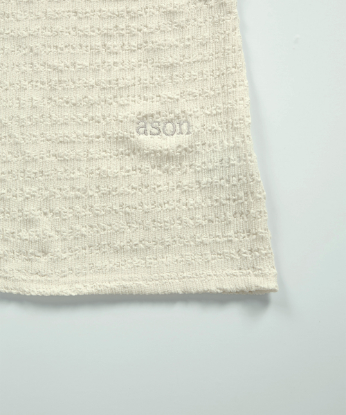 COVE RIBBON TOP / IVORY