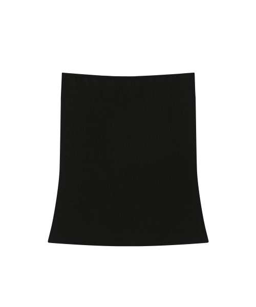 COVE RIBBON TOP / BLACK