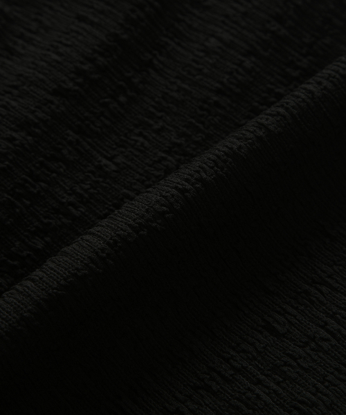 COVE RIBBON TOP / BLACK