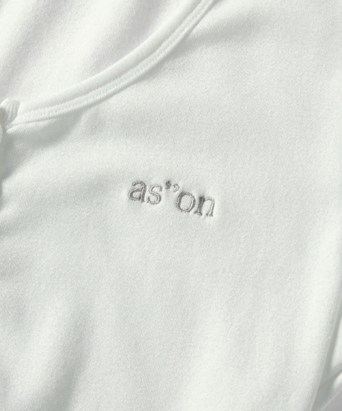 EVER BUTTON TEE / WHITE