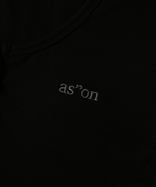 EVER BUTTON TEE / BLACK