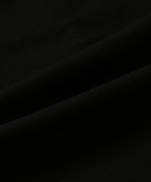EVER BUTTON TEE / BLACK