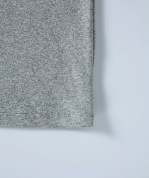 SQUARE LINE TEE / GRAY