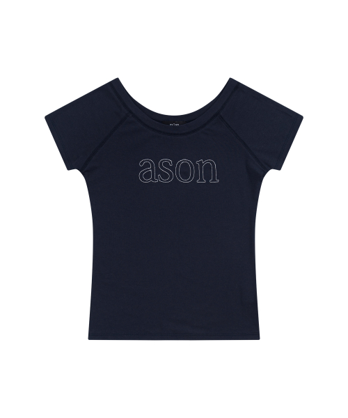 MONO REGLAN TEE / NAVY