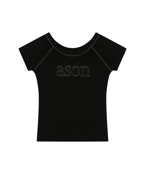 MONO REGLAN TEE / BLACK