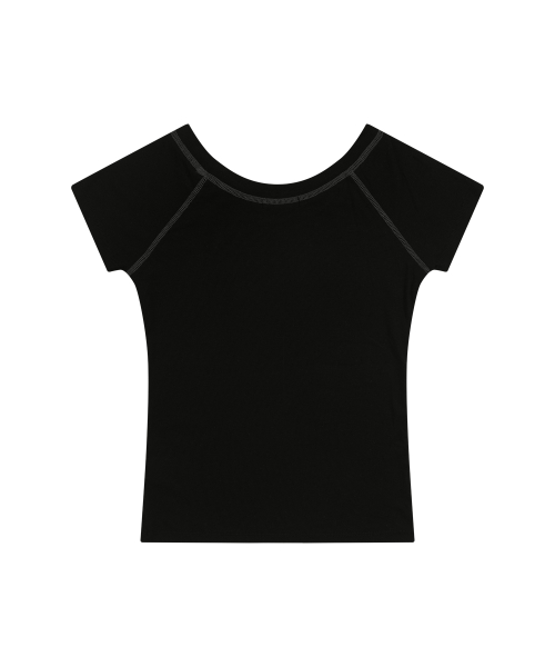 MONO REGLAN TEE / BLACK