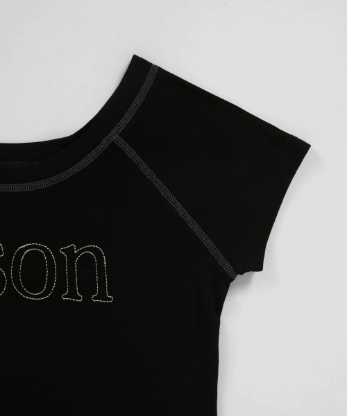 MONO REGLAN TEE / BLACK