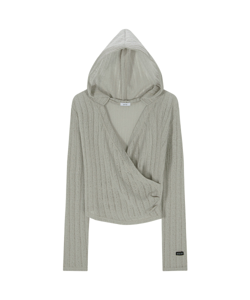 FLOAT HOODIE / KHAKI GRAY